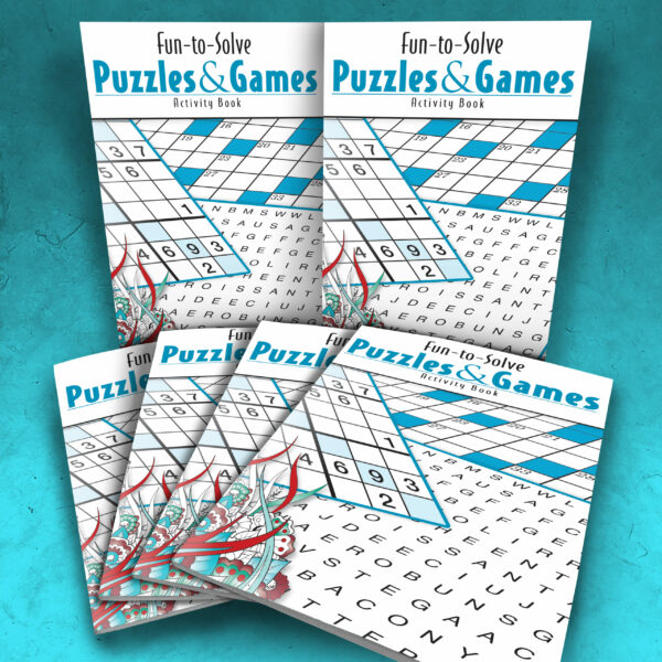 The Fun-to-Solve Puzzles & Games Activity Booklet