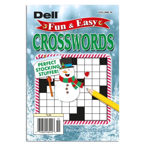 Dell Fun & Easy Crosswords - Bundle of 100 Copies (of the same issue)