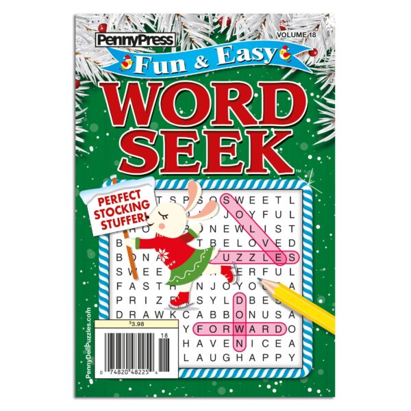 Penny Press Fun & Easy Word Seek - Bundle of 100 Copies (of the same issue)