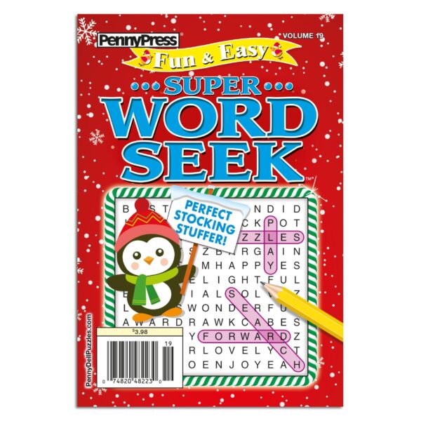 Penny Press Fun & Easy Super Word Seek - Bundle of 100 Copies (of the same issue)
