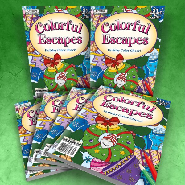 Colorful Escapes - Holiday Color Cheer - 20 Piece Bundle