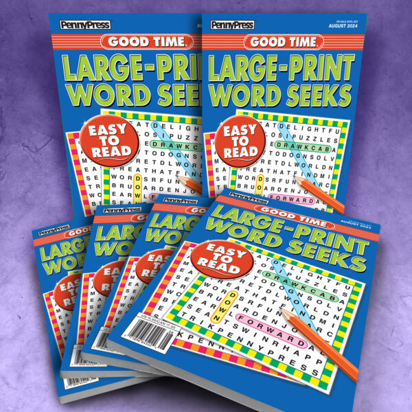 Good Time Easy Large-Print Word Seek (Bundle)